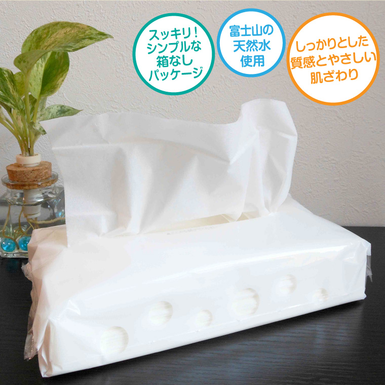 ピローティッシュ「シンプルスタイル」150W×5P 10袋セット 箱なしスッキリ コンパクト